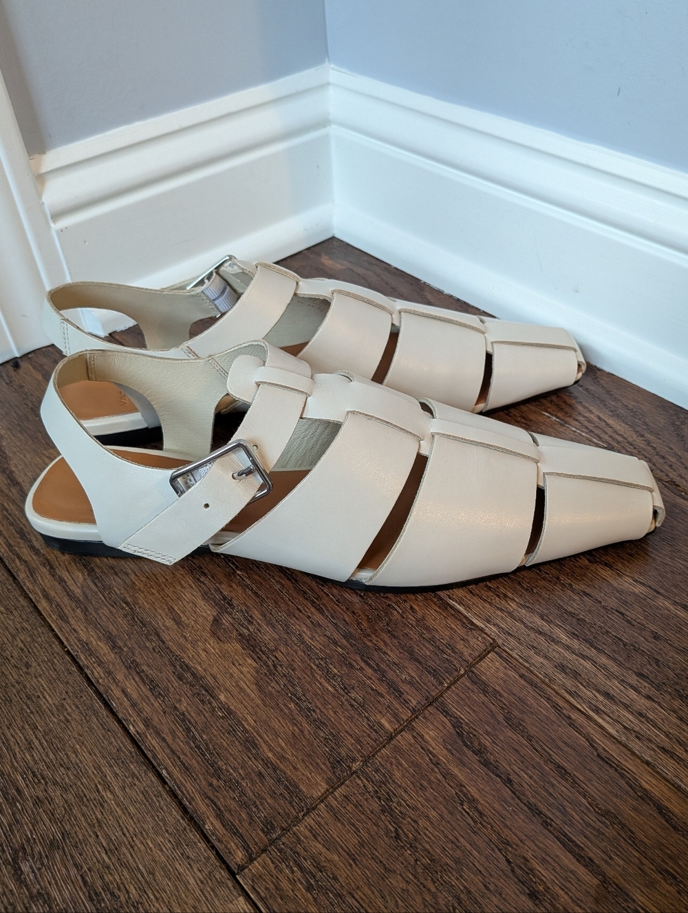Anthropologie Vagabond Wioletta Fisherman Flats 39 9 - Picture 2 of 10